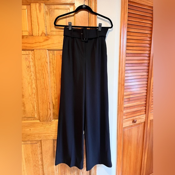 Express Black high waisted, wide leg pants NWOT - Picture 2 of 5